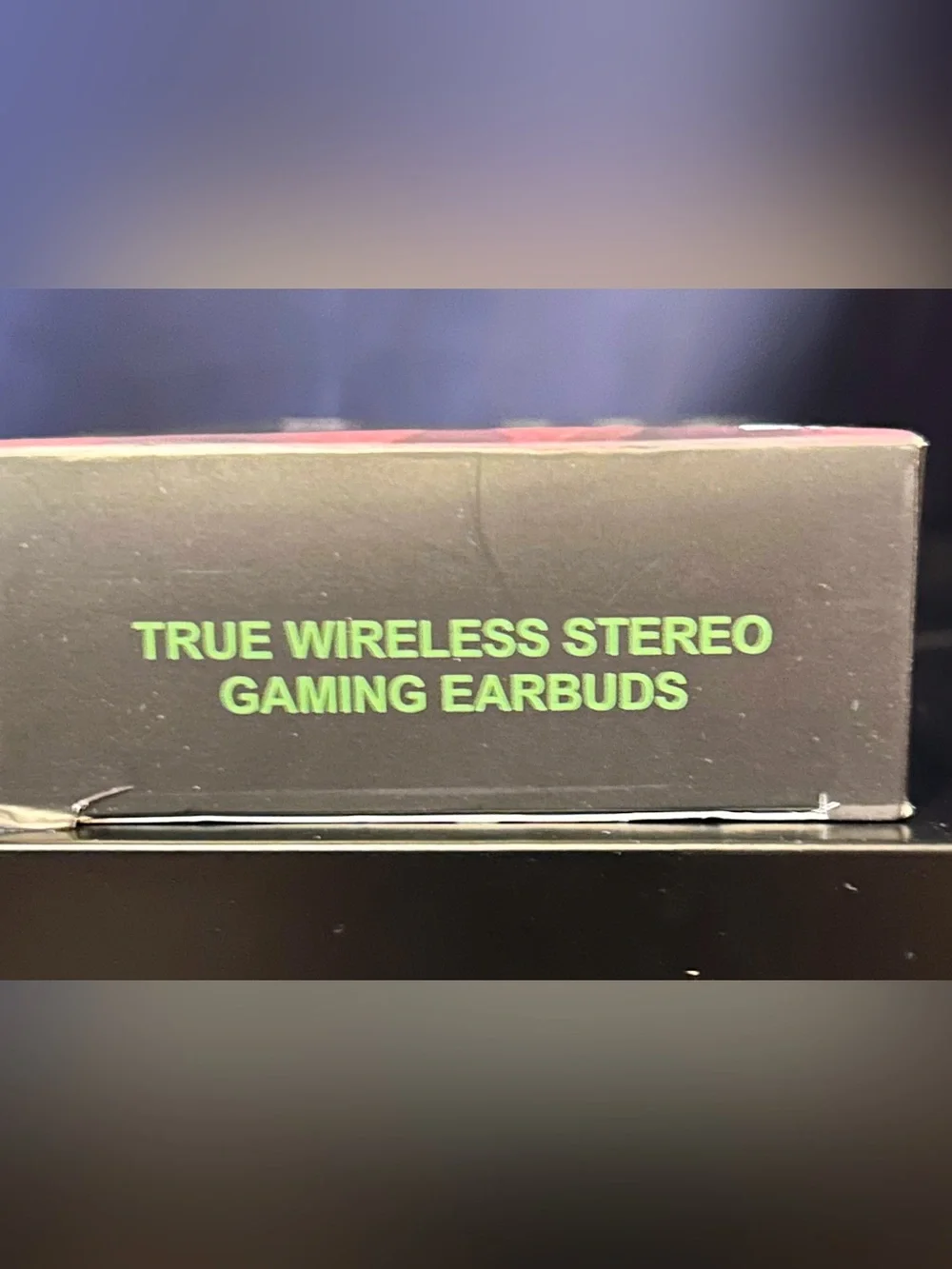 New X15 True Wireless Stereo Gaming Earbuds - Black & Pink
